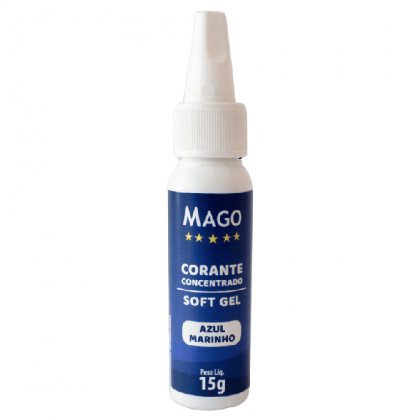 CORANTE SOFT GEL AZUL MARINHO 15G MAGO