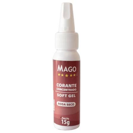 CORANTE SOFT GEL ROSA SECO 15G MAGO