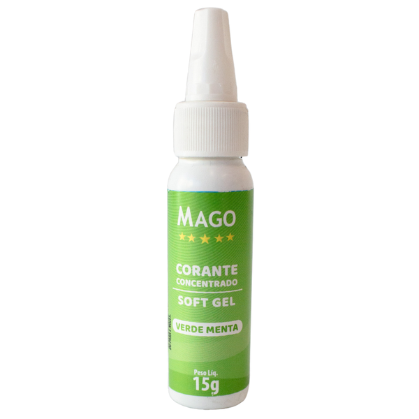 CORANTE SOFT GEL VERDE MENTA 15G MAGO