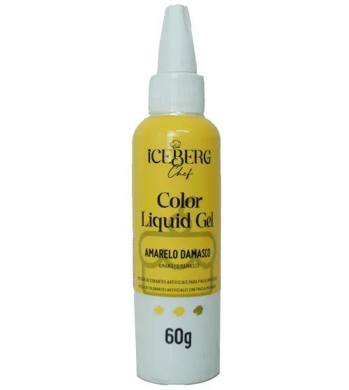 COREANTE LIQUIDO GEL AMARELO DAMASCO 60G ICEBERG