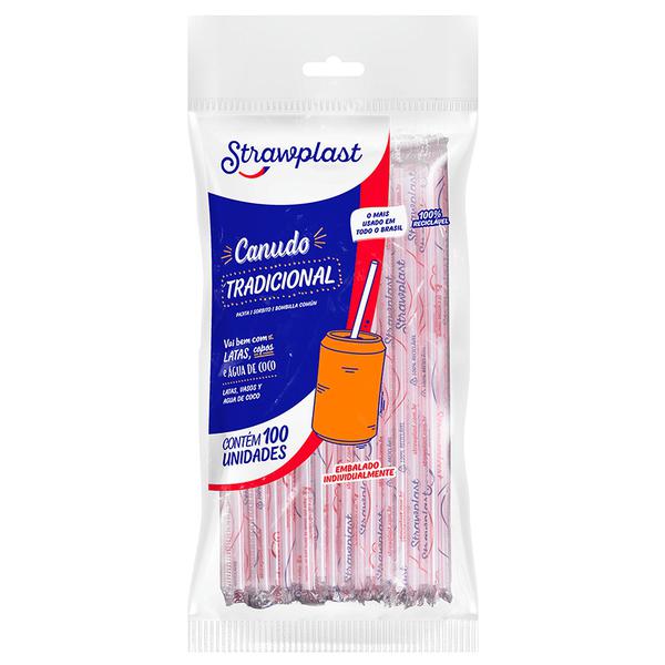 CS-301 CANUDO SACHE 5MM C/100UN STRAWPLAST