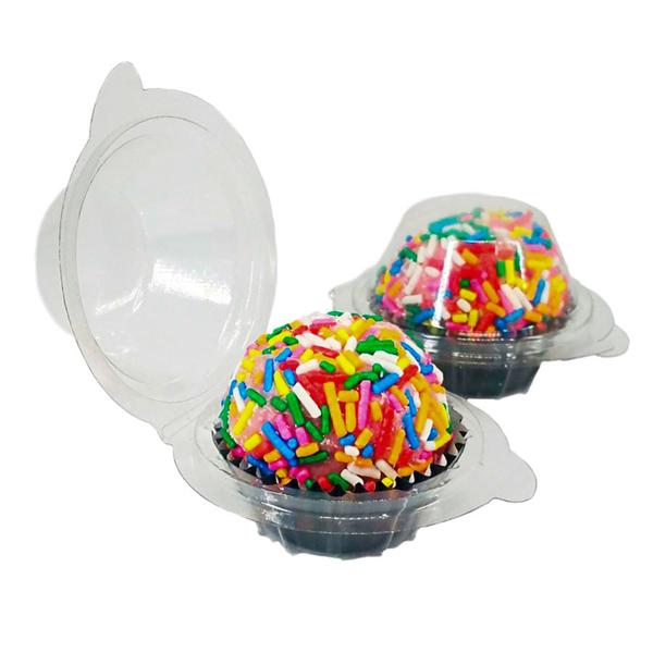 EMBALAGEM PARA DOCE TRANSPARENTE FLIP C/50UN