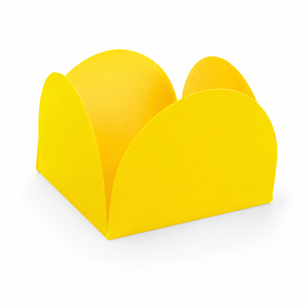 FORMA 4 PETALAS AMARELO C/50UN NC TOYS