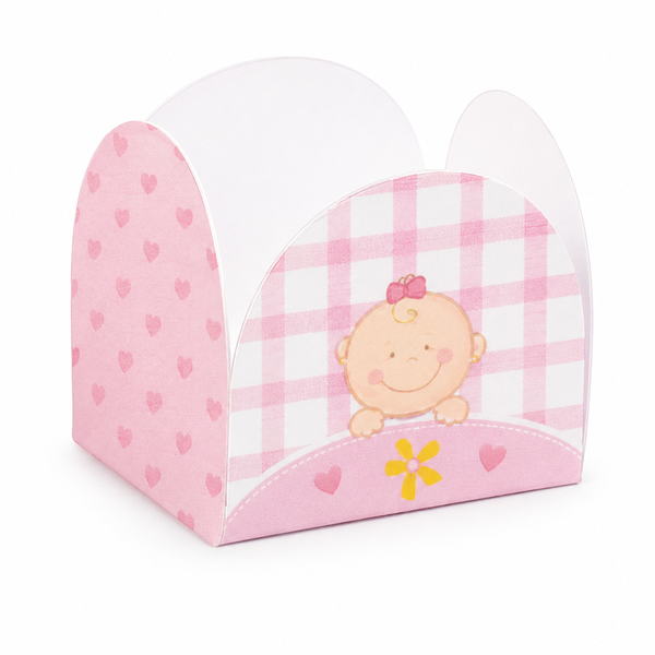 FORMA 4 PETALAS BABY MENINA C/50UN NC TOYS