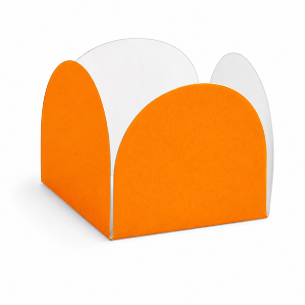 FORMA 4 PETALAS LARANJA NEON C/50UN NC TOYS