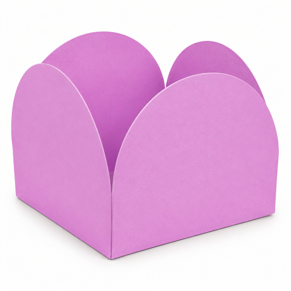 FORMA 4 PETALAS PEQUENA LILAS C/50UN NC TOYS