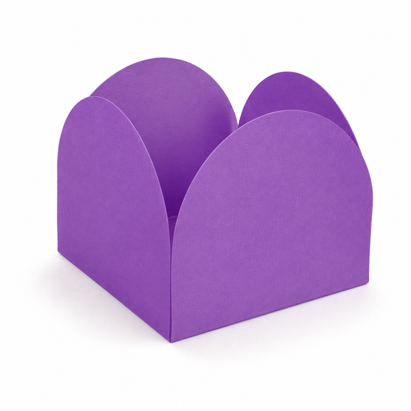 FORMA 4 PETALAS PEQUENA ROXO C/50UN NC TOYS