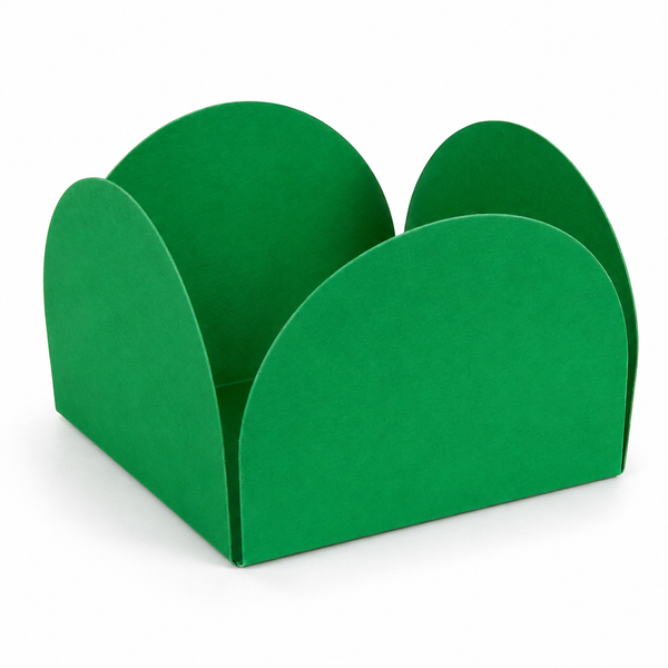 FORMA 4 PETALAS PEQUENA VERDE BAND. C/50UN NC TOYS