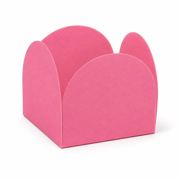 FORMA 4 PETALAS ROSA ESCURO C/50UN NC TOYS