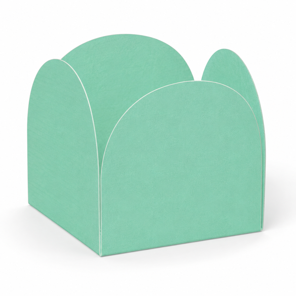 FORMA 4 PETALAS VERDE FOLHA C/50UN NC TOYS