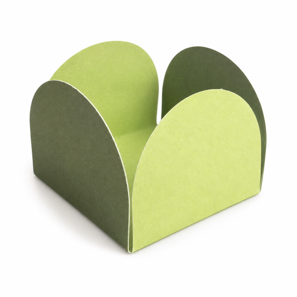 FORMA 4 PETALAS VERDE OLIVA C/50UN NC TOYS