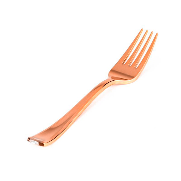 GARFO REFEICAO LINHA ROSE PREMIUM C/8UN SILVER PT