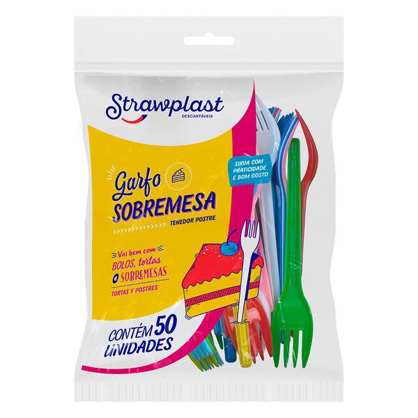 GSM-527 GARFO FESTA MISTO STRAWPLAST C/50UN