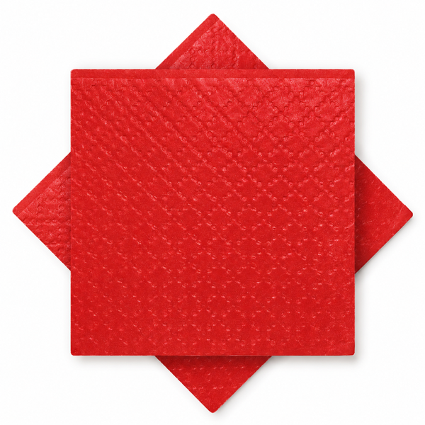 GUARDANAPO VERMELHO 20X21CM FLIP C/50UN