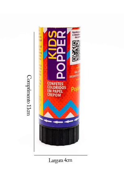 KIDS POPPER CREPOM 11CM POPPER
