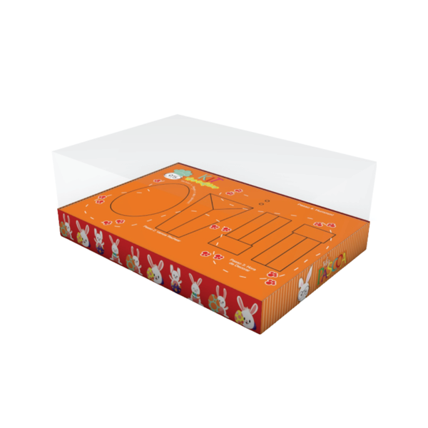KIT MINI CONFEITEIRO PASCOA KIDS 24X17X30CM DACRUZ