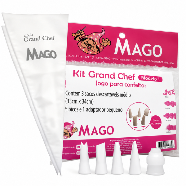 KIT SACO GRAND CHEF Nº1 MAGO