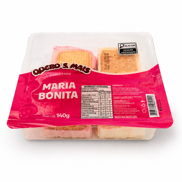 MARIA BONITA C/6UN 140G QUERO S. MAIS