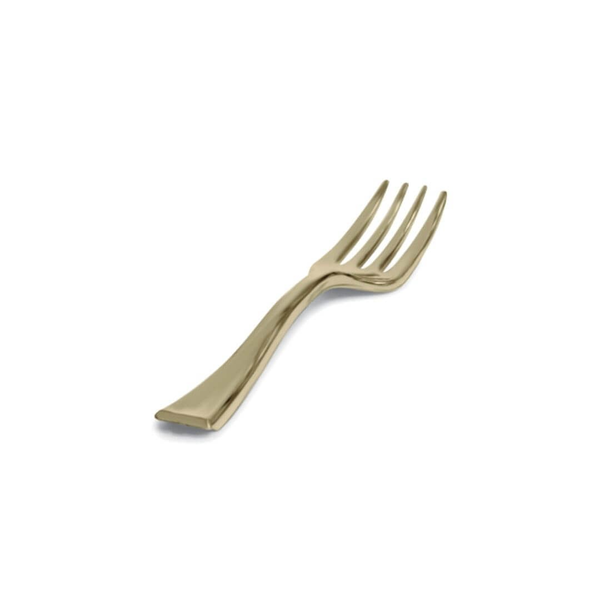 MINI GARFO LINHA GOLD PREMIUM C/20UN SILVER PLA PT