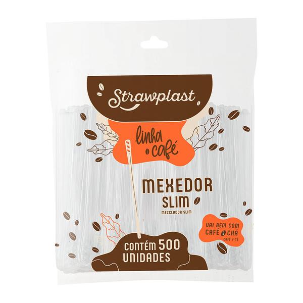 MSP-800 MEXEDOR SLIM STRAWPLAST C/500UN