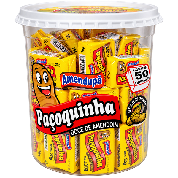 PACOCA RETANGULAR C/50UN AMENDUPA