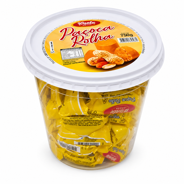 PACOCA ROLHA EMBALADA 750G WANLU