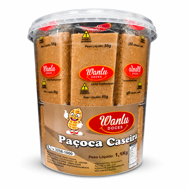 PACOCA WANLU CASEIRA 55G C/10UN WANLU