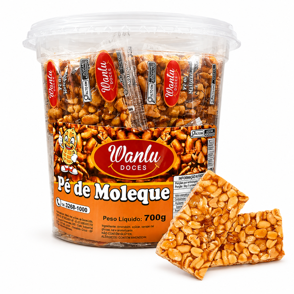 PE DE MOLEQUE CROC 14G POTE C/50UN (700G) WANLU
