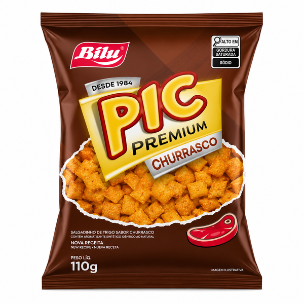 PIC PREMIUM CHURRASCO 110G BILU