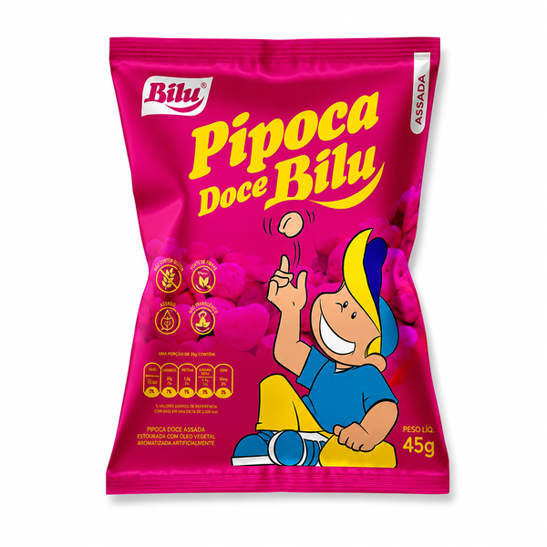 PIPOCA DOCE 45G BILU