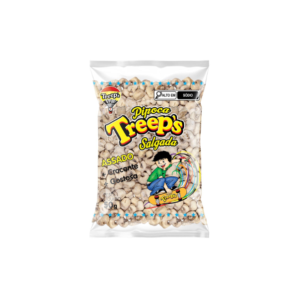 PIPOCA SALGADA 50G TREEPS