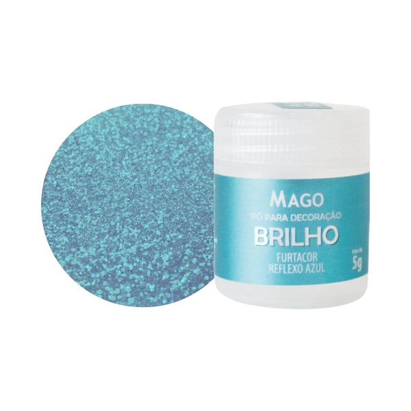 PO P/ DECORACAO FURTACOR REFLEXO AZUL 5G MAGO