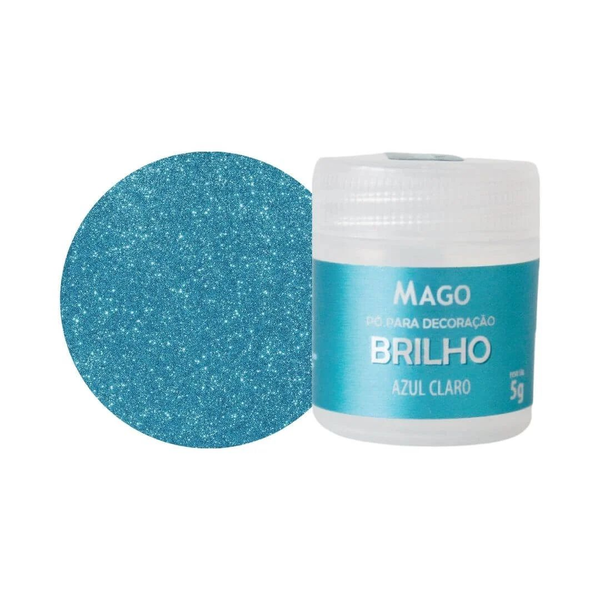 PO PARA DECORACAO AZUL CLARO 5G MAGO