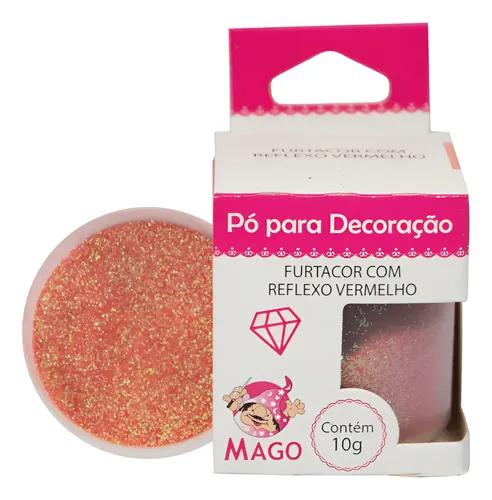 PO PARA DECORACAO REFLEX VERMELHO 5G MAGO