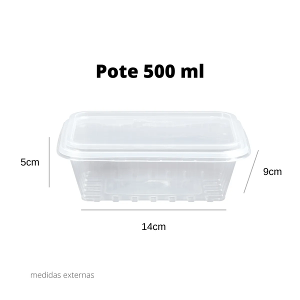 POTE RET C/TAMPA 500ML COPOZAN C/24UN