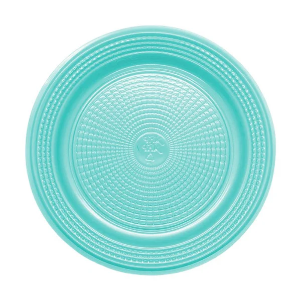 PRATO 15CM AZUL CANDY BIO C/10UN TRIKTRIK