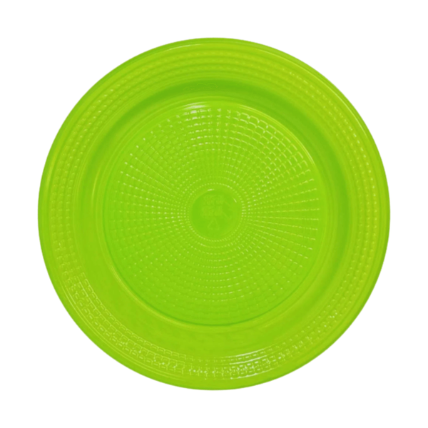 PRATO 15CM BIO VERDE CLARO C/10UN TRIK TRIK
