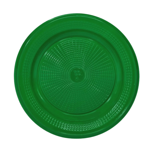 PRATO 15CM BIO VERDE ESCURO C/10UN TRIK TRIK