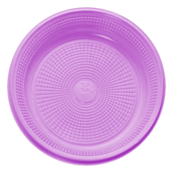 PRATO 18CM BIO LILAS  C/10UN TRIK TRIK