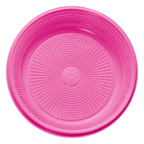 PRATO 18CM BIO PINK C/10UN TRIK TRIK