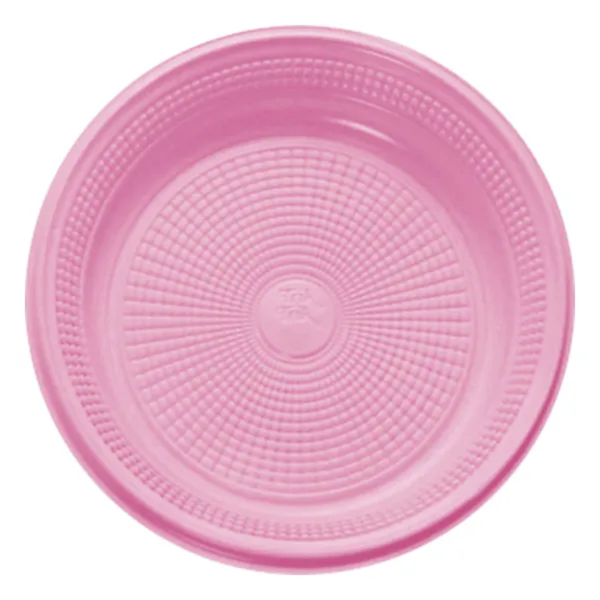 PRATO 18CM BIO ROSA C/10UN TRIK TRIK