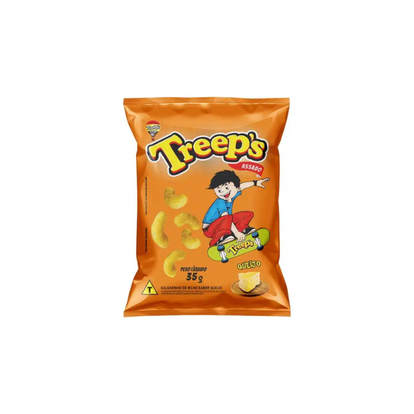 SALGADINHO MET. QUEIJO 35G C/10UN TREEPS