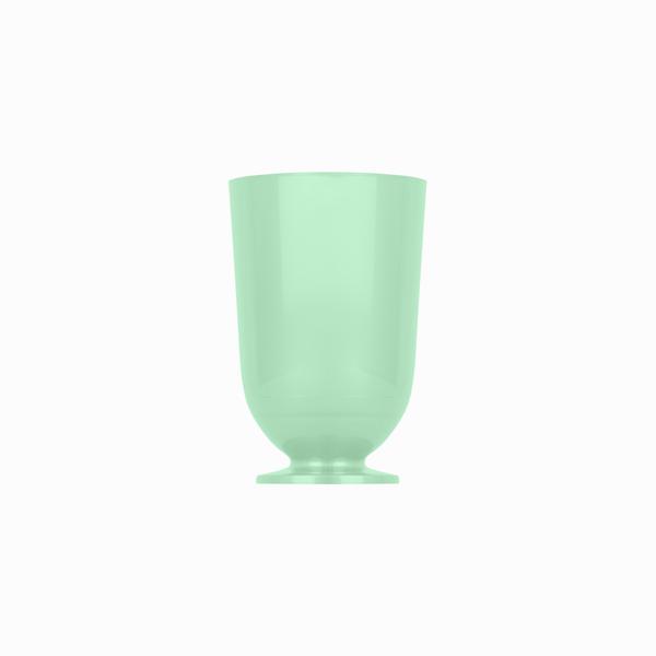 TACA 50ML LICOR VERDE CANDY C/10UN STRAWPLAST