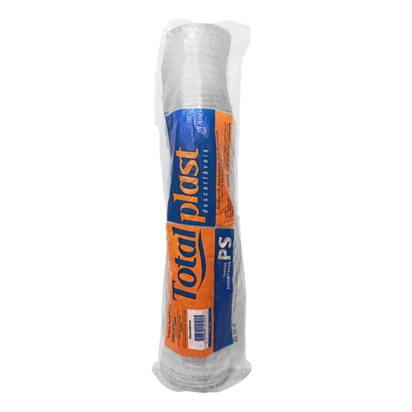 TAMPA P/COPO EPS 240ML C/100UN  TOTALPLAST