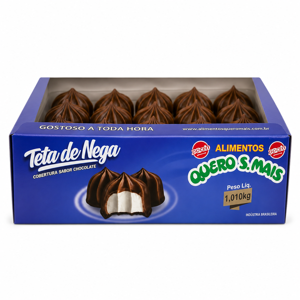 TETA DE NEGA PRETA 1,050KG QUERO S.MAIS