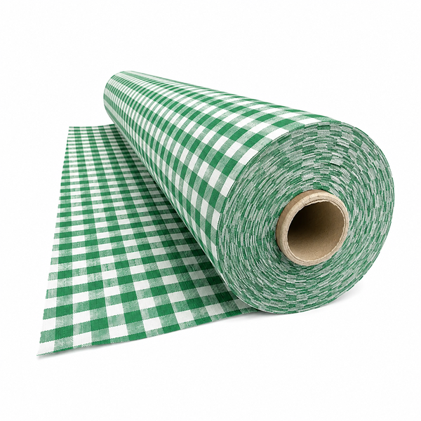 TNT 40 POL. EST. XADREZ VERDE/BRANCO MEWI