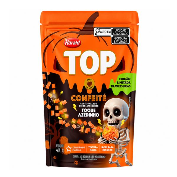 TOP CONFEITE LARANJA 400G HARALD
