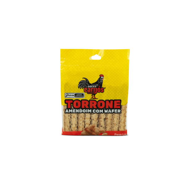 TORRONE COM WAFER 150G CARIJO