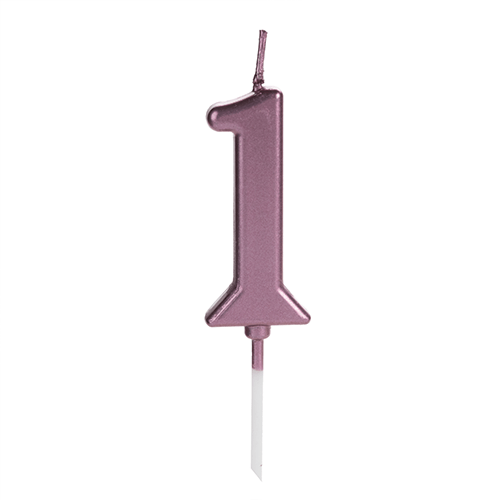 VELA PICK ROSE GOLD NUMERO 1 SILVER PLASTIC