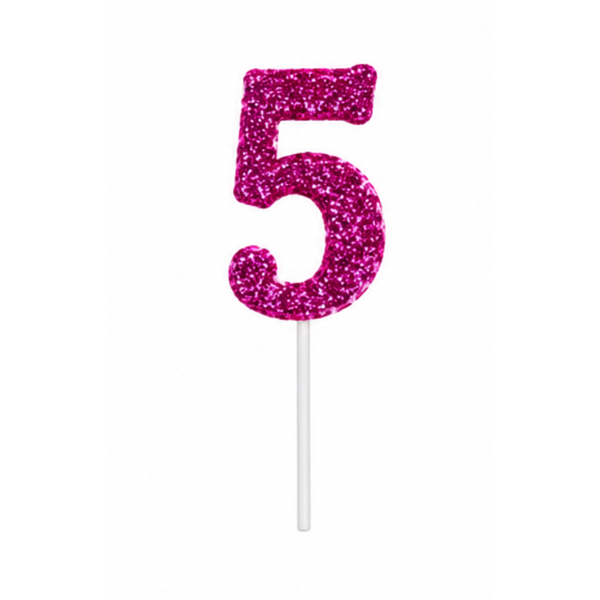VELA SINGLE GLITTER PINK N 5 CURIFEST